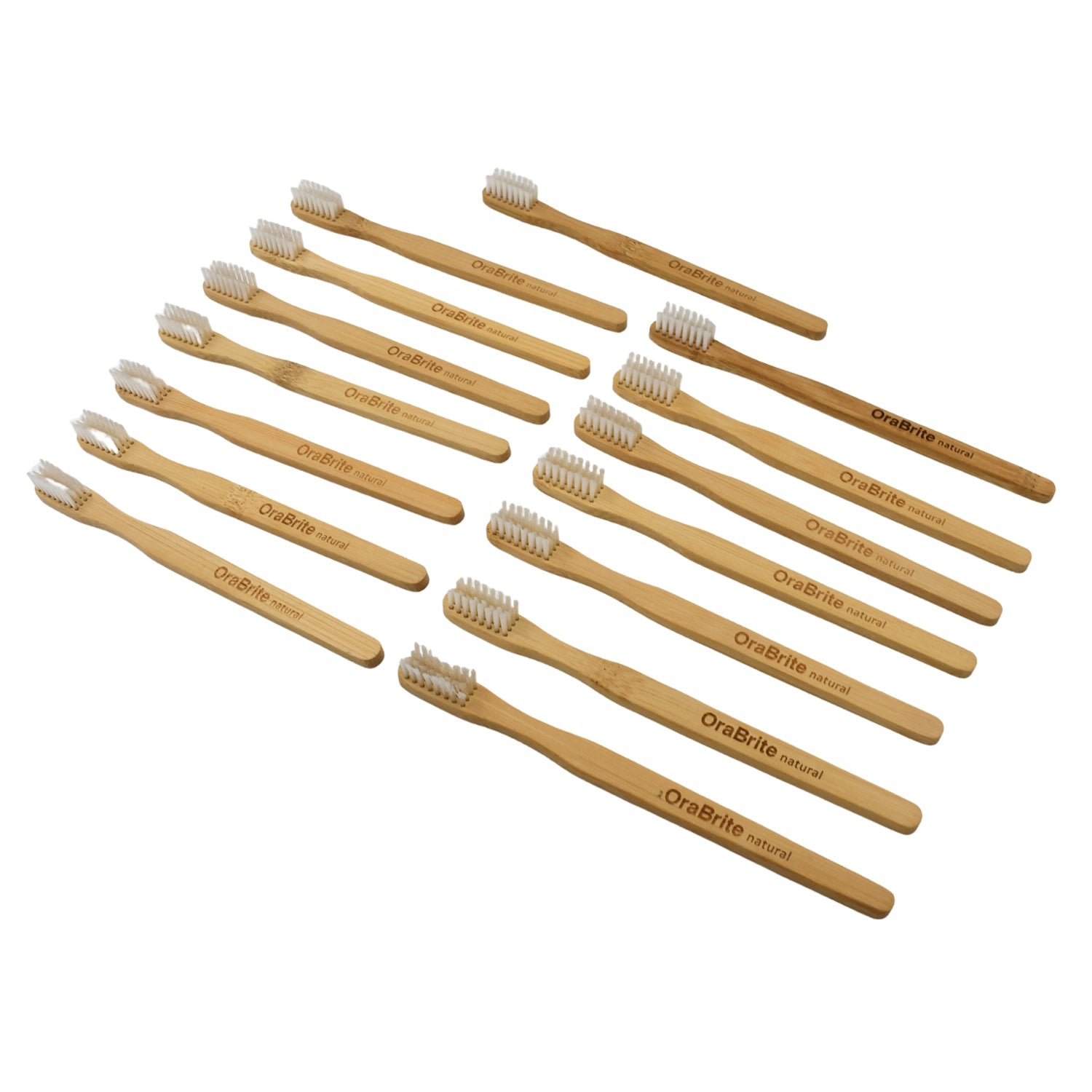 Bamboo Wooden Toothbrush Soft Toothbrush Wooden Child Bamboo Toothbrush Biodegra - 13083_wooden_toothbrush_15pc_no4