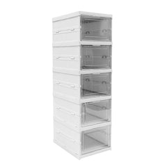 Stackable Multifunctional Storage, for Clothes Foldable Drawer Shelf Basket Util - 17664_multi_5_layer_storage_rack