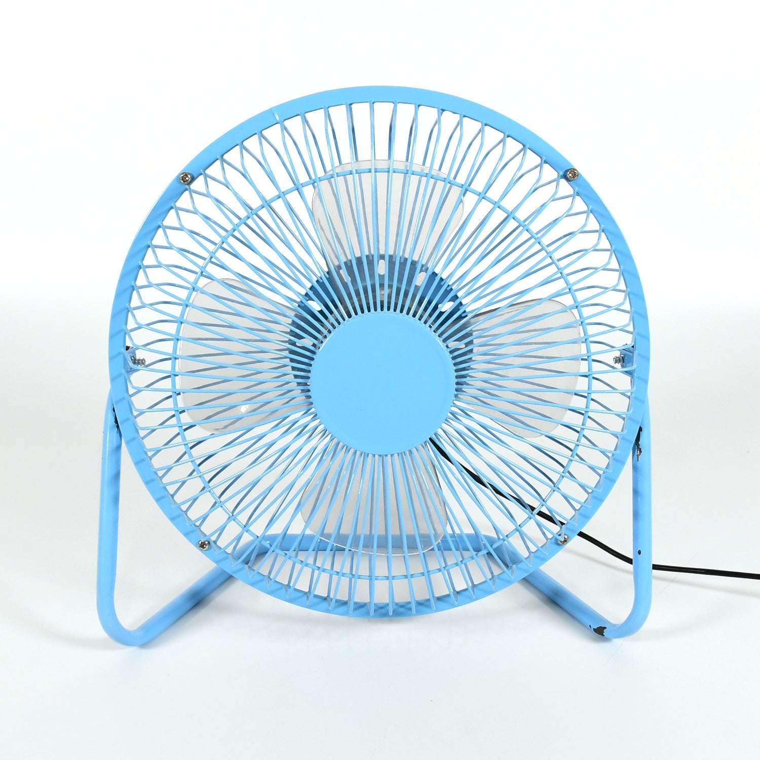 Big USB Table Desk Personal Metal Electronic Fan, Compatible with Computers, Lap - 17679_usb_table_desk_fan_no3