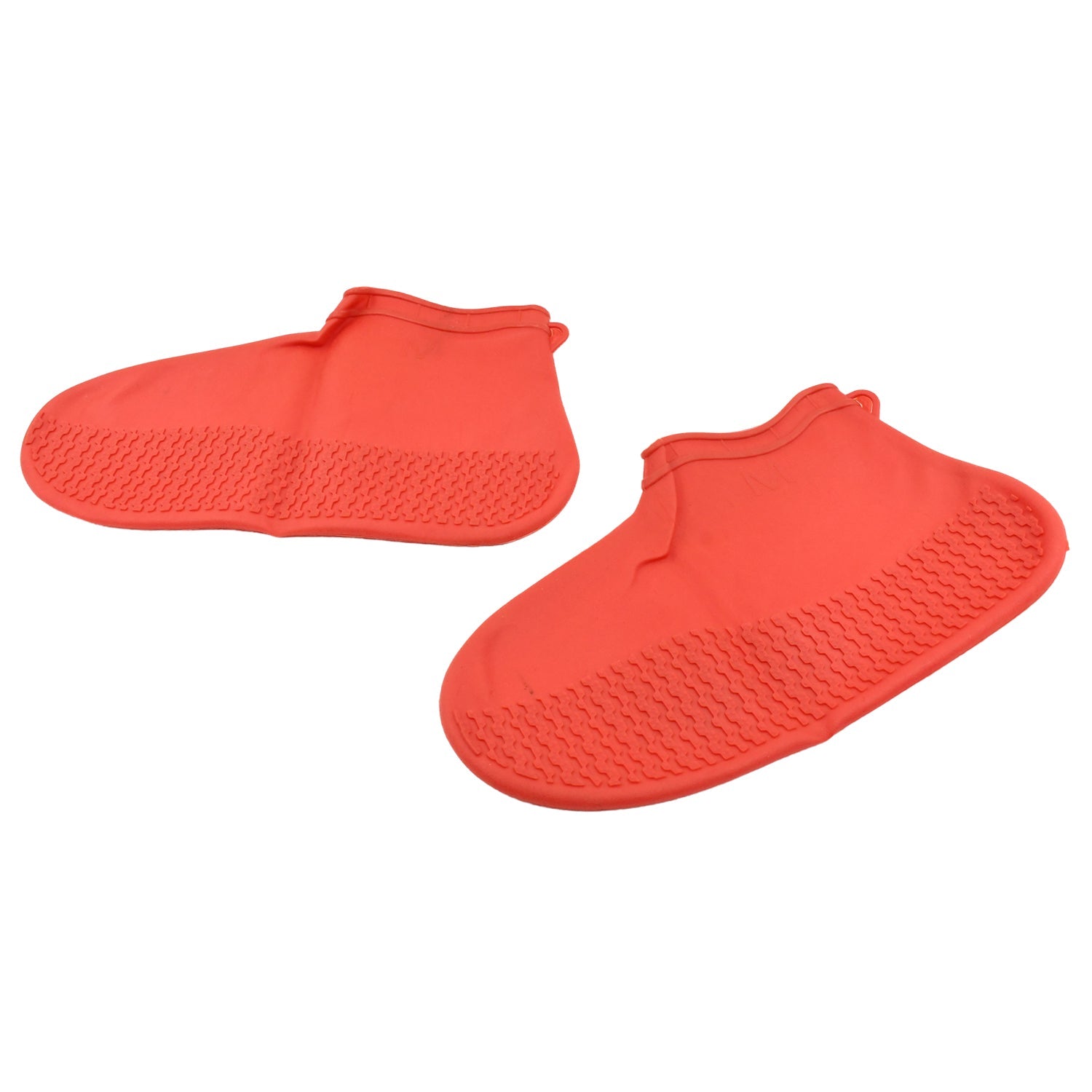 Non-Slip Silicone Rain Reusable Anti skid Waterproof Fordable Boot Shoe Cover (M - 17985_medium_sili_shoe_cover