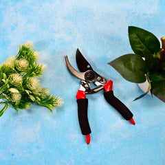 21cm red garden shears, sharp cutter for pruning