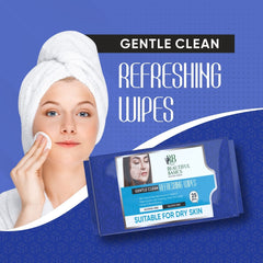 Refreshing Wet Wipes for Face | Facial Cleansing | Refreshing & Skin Hydration|  - 0980_dry_skin_face_wipes