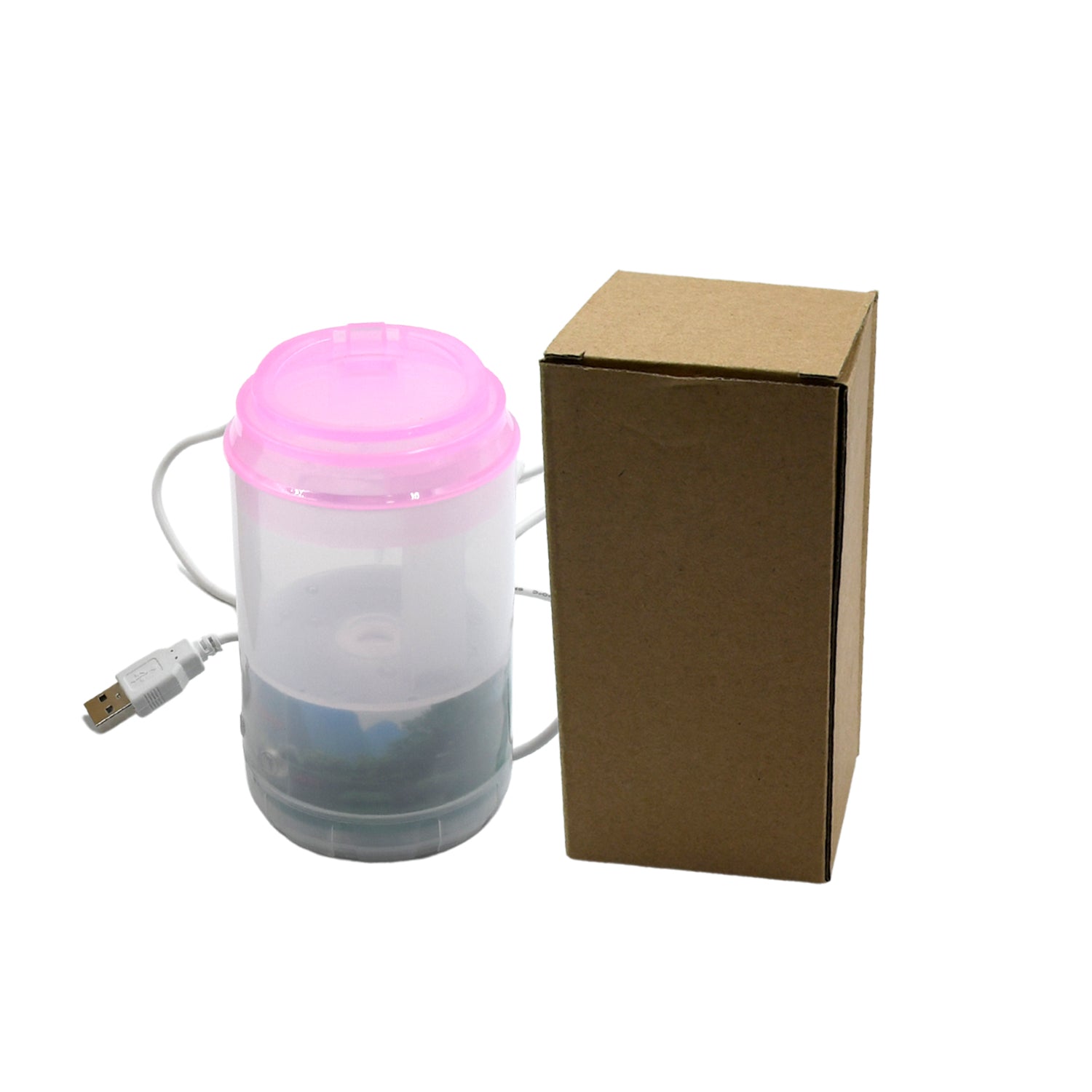 Mini humidifier with essential oil option, portable