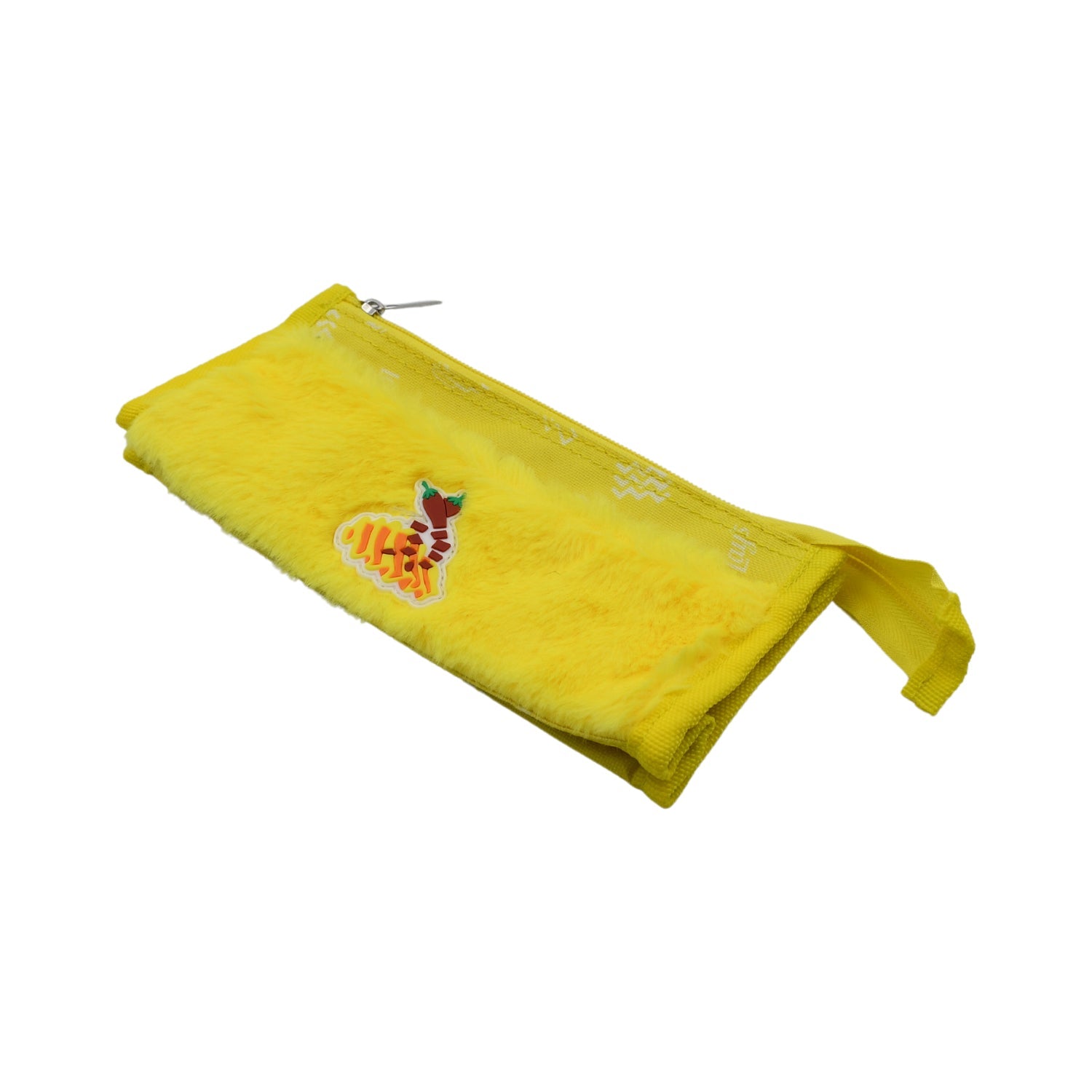 Smart Design Solid Colour Double Pocket Large Capacity with Zipper, Reusable Mul - 7046_multipurpose_2pocket_pouch