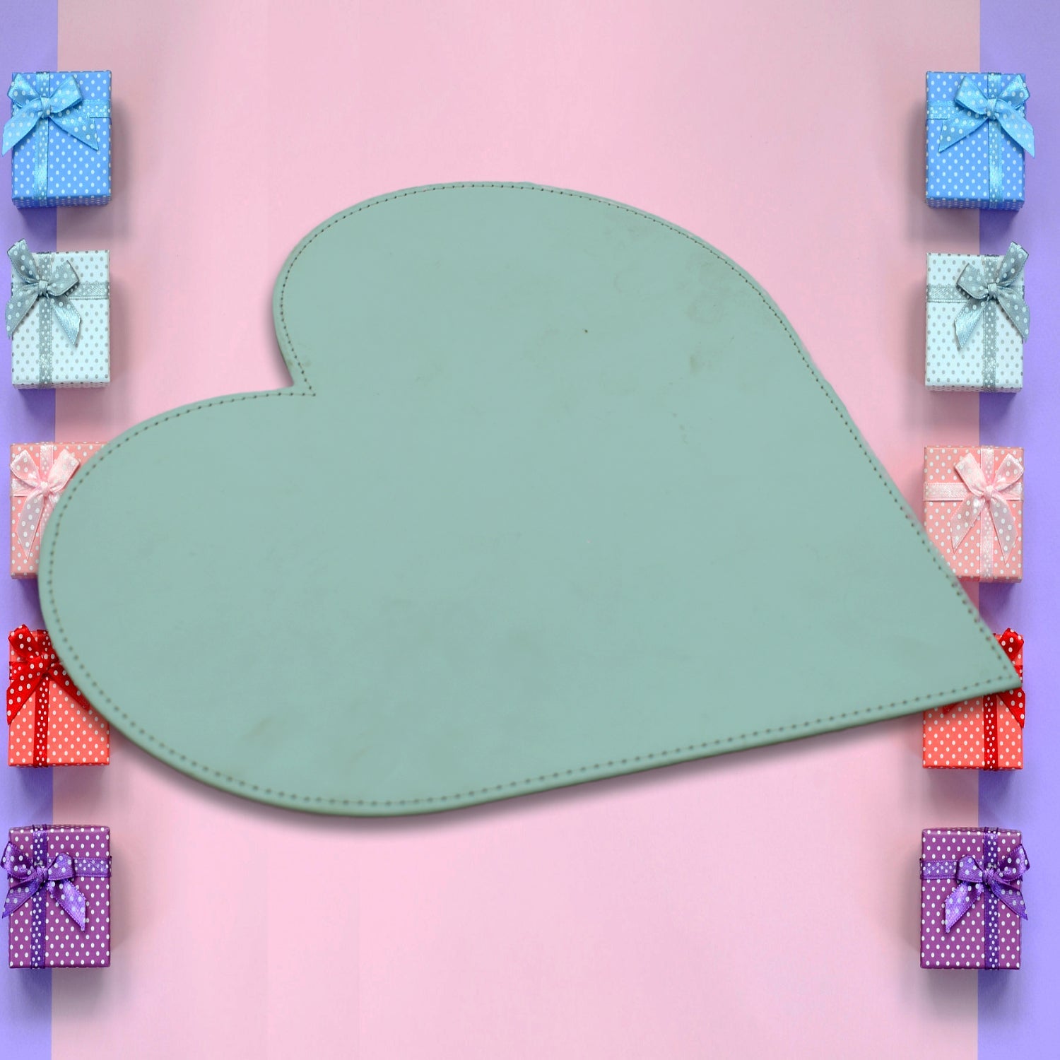 Heart Shape Board For Art and Thick Pad of Heart Shape for Art - 4040_heart_shape_art_board_1pc