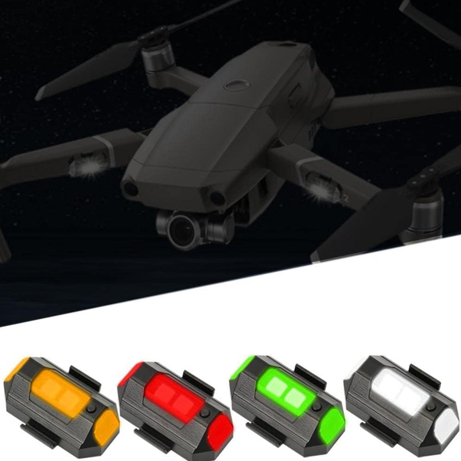 Mini LED Strobe Lights, Waterproof Lights, Lightweight RGB LED Lights Drone Stro - 7497_mini_led_strobe_lights