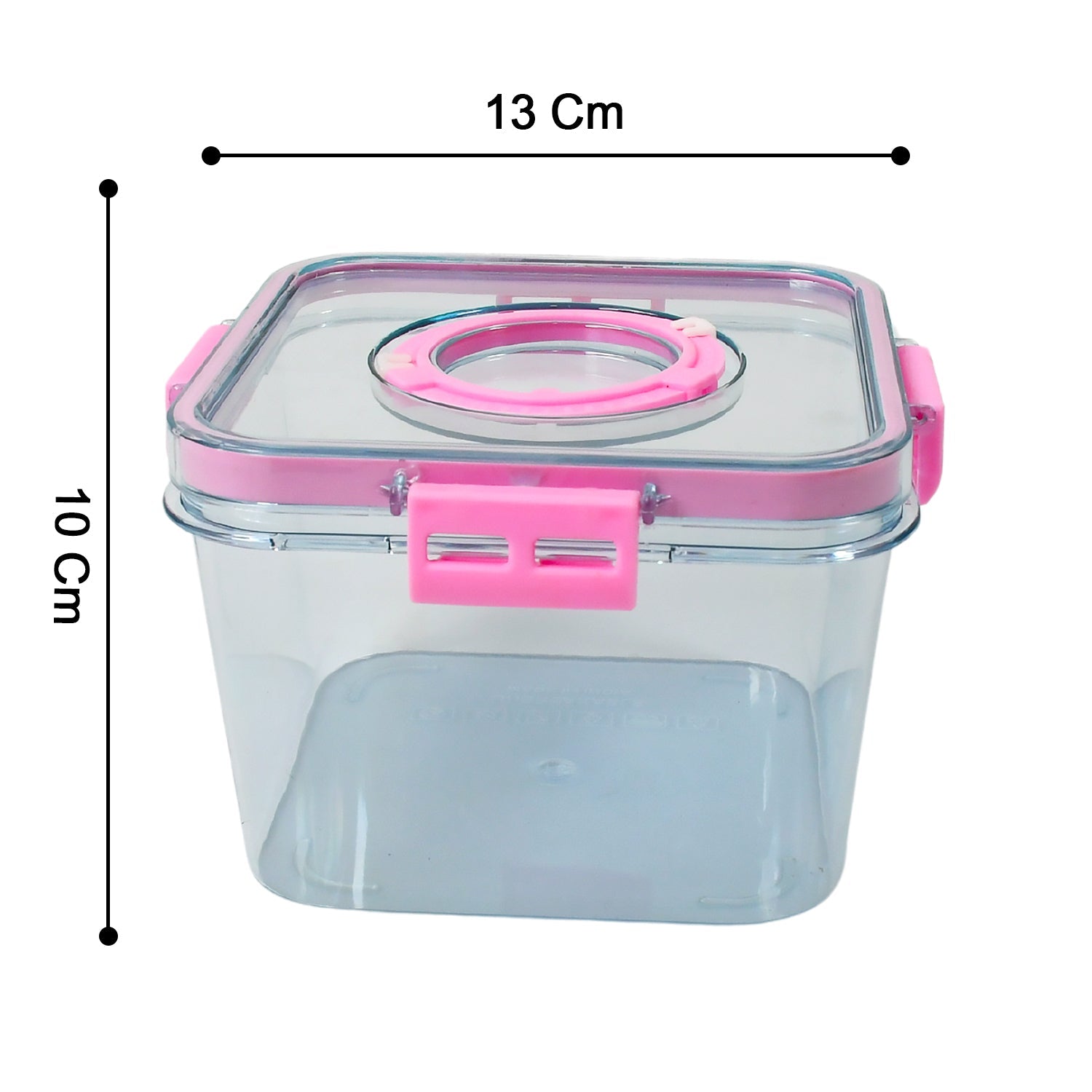 High  Plastic Food Storage Container Clear Washable Refrigerator Food Box - 8262_airtight_food_container_1400ml