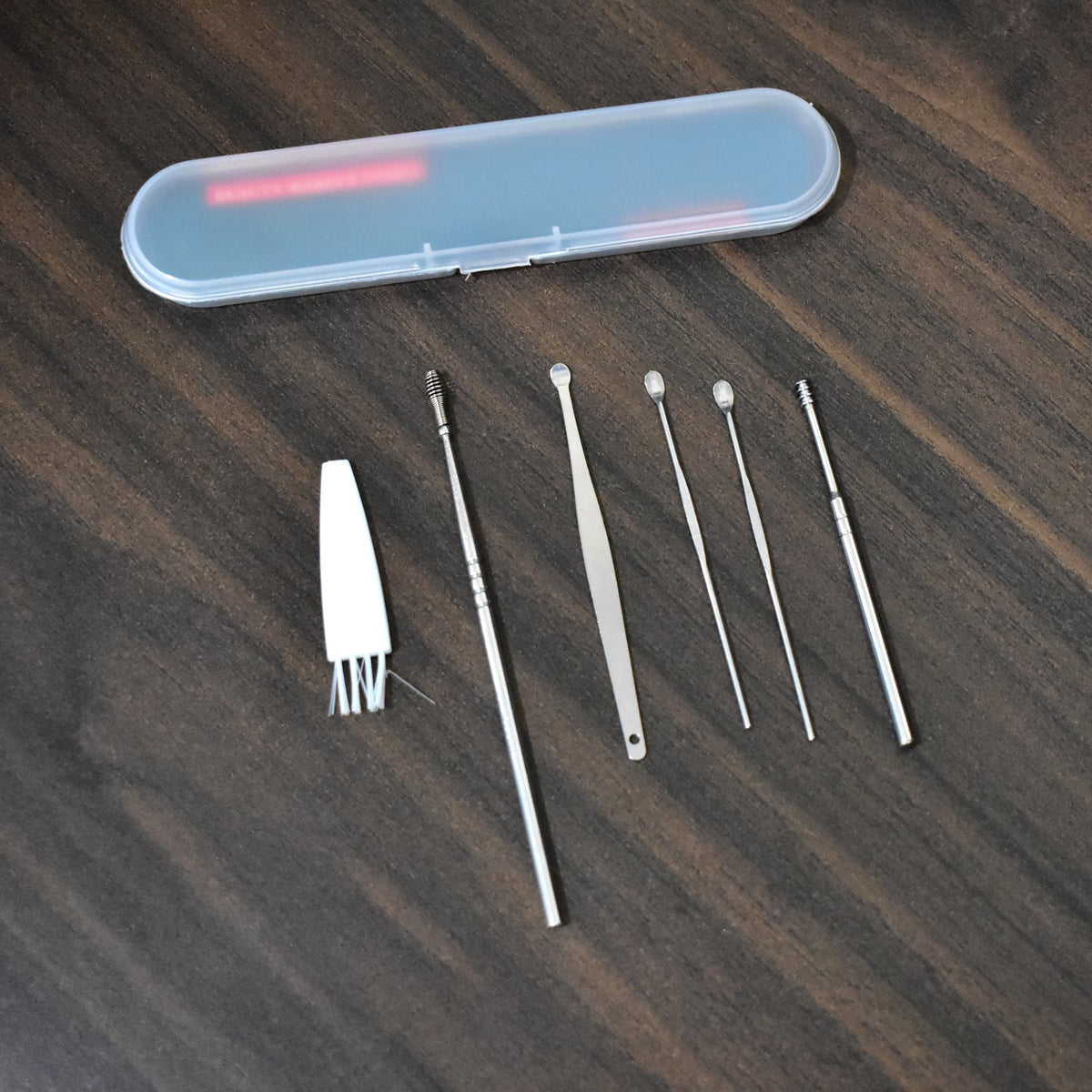 6Pcs Earwax Removal Kit | Ear Cleansing Tool Set | Ear Curette Ear Wax Remover T - 6314_6pc_ear_cleansing_tool