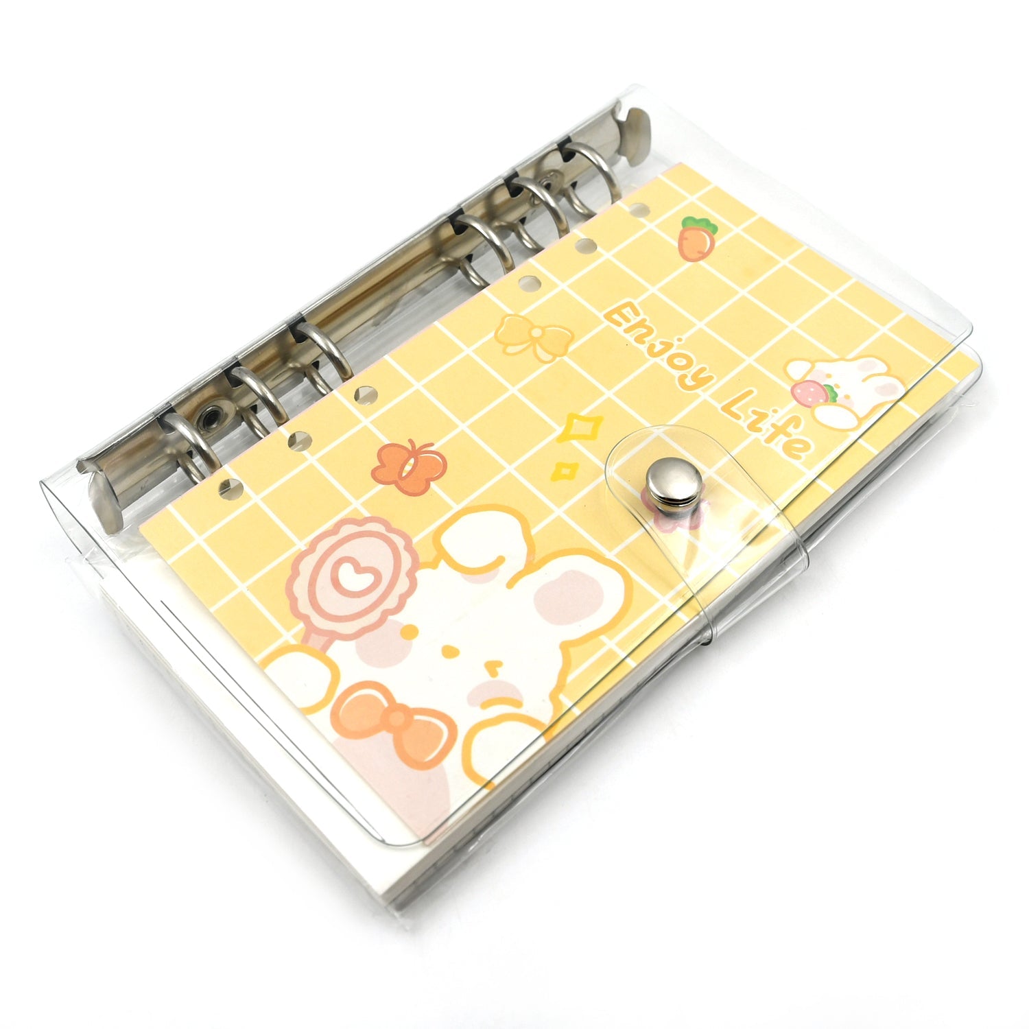 Cute Journal Diary, Notebook for Women Men Memo Notepad Sketchbook with Durable  - 8873_cute_diary_169x96mm