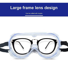 Safety goggles for dust and gas protection