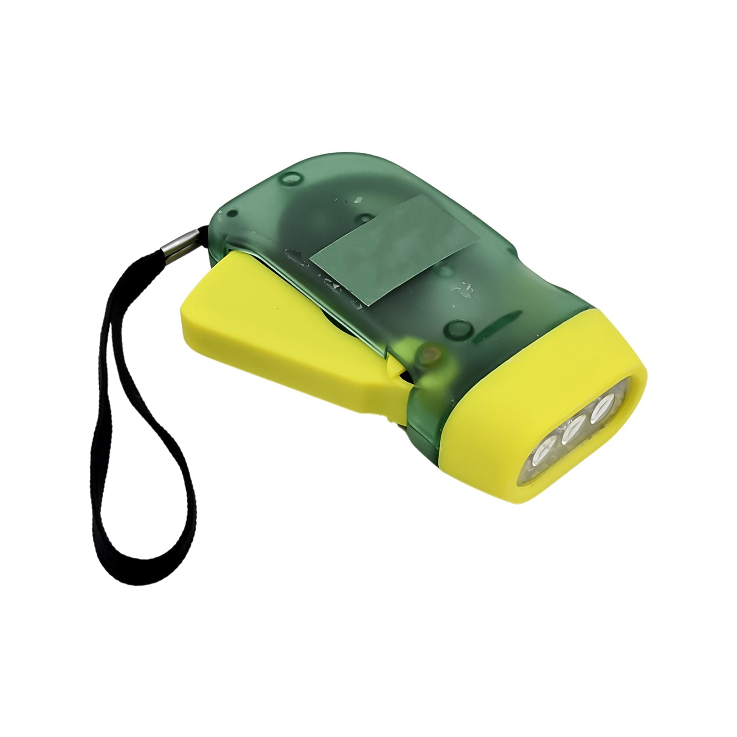 3 LED Hand Press Torch Hand Crank Flashlight Hand Pressing Flashlight Traveling  - 8596_3led_hand_press_torch_light