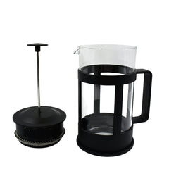 Coffee and Tea maker, Coffee Maker Glass Stainless Steel Coffee Press Glass Teap - 10015_coffee_n_tea_maker_1pc