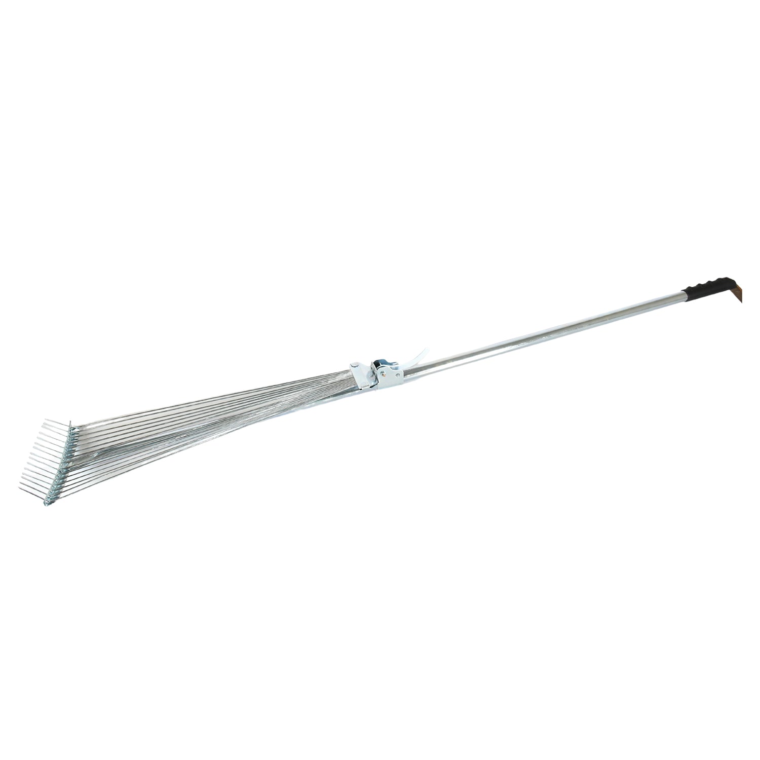 115-152 CM Rake for Gardening, Stainless Steel Telescopic Garden Rake for Quick  - 7599_ss_garden_rake_152cm