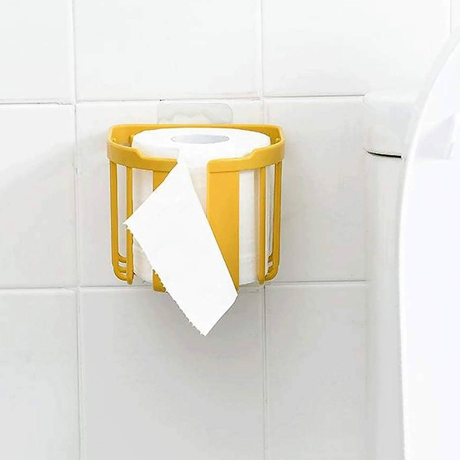 Toilet Paper Holder Bathroom, Tissue Roll Wall Mounted Plastic Bathroom Toilet P - 17881_plastic_toilet_paper_holder