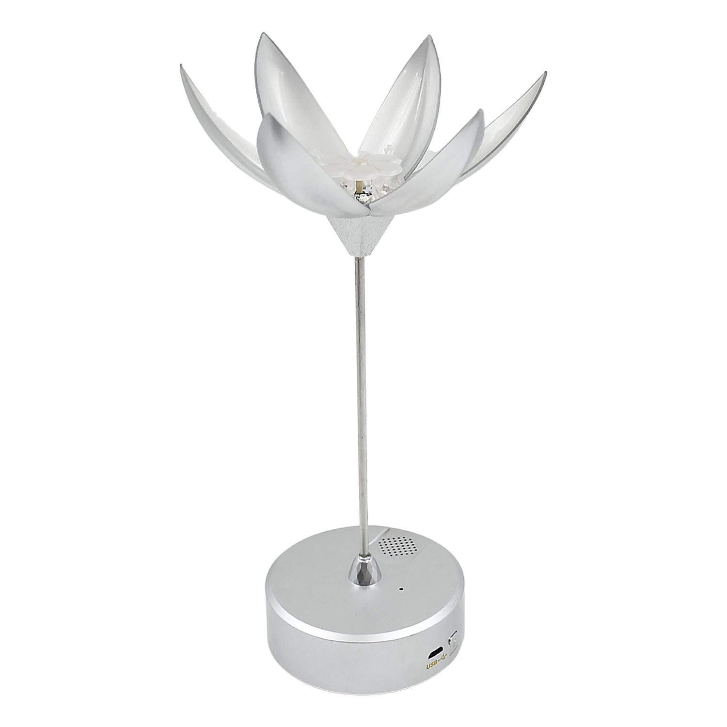 Lotus Flower Lamp with Music, Touch Open and Close, USB Rechargeable (1 Pc / Onl - 13074_lotus_flower_lamp_with_music