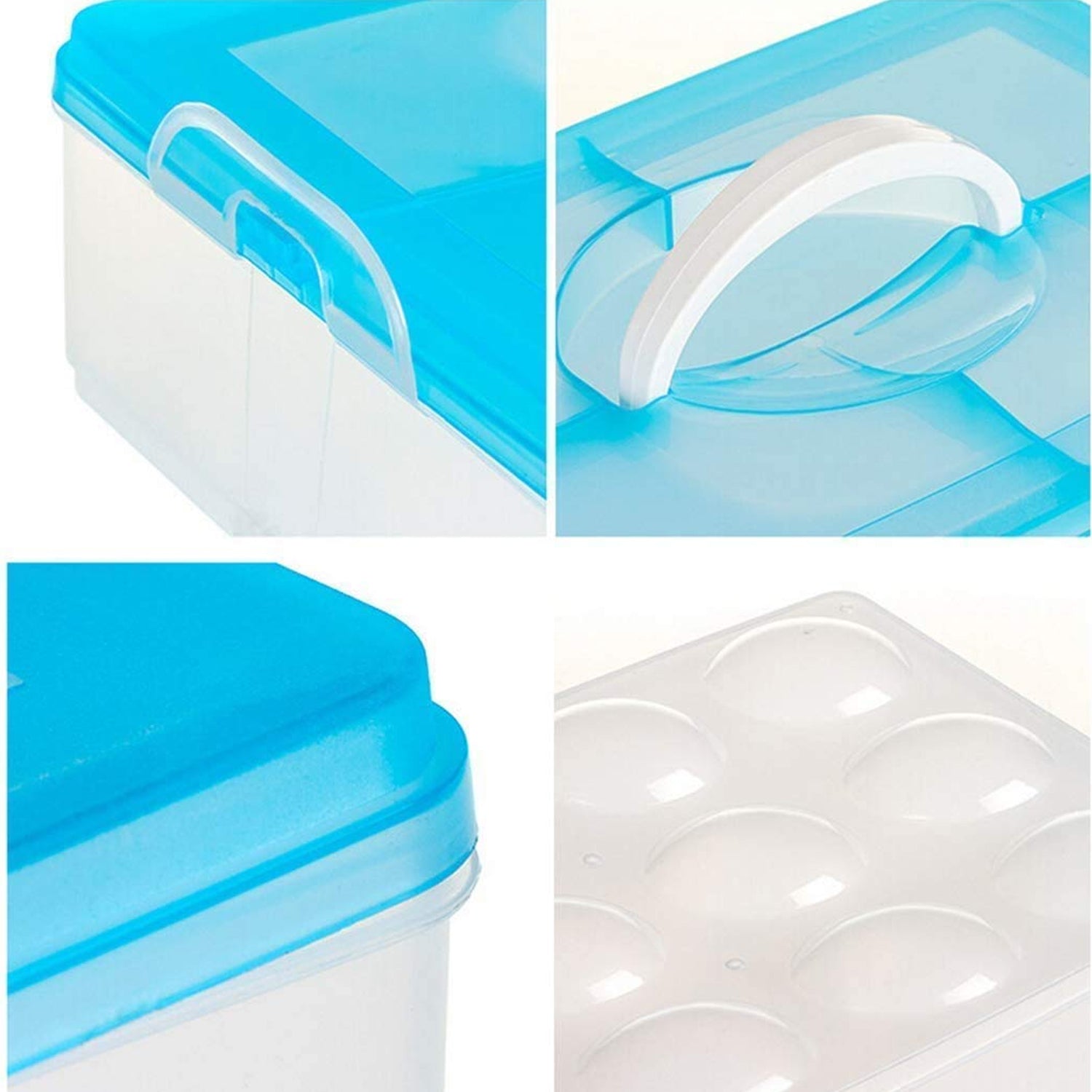 3-Layer Plastic Refrigerator Egg Storage Box (36 Grid) - 2643_36grid_egg_box