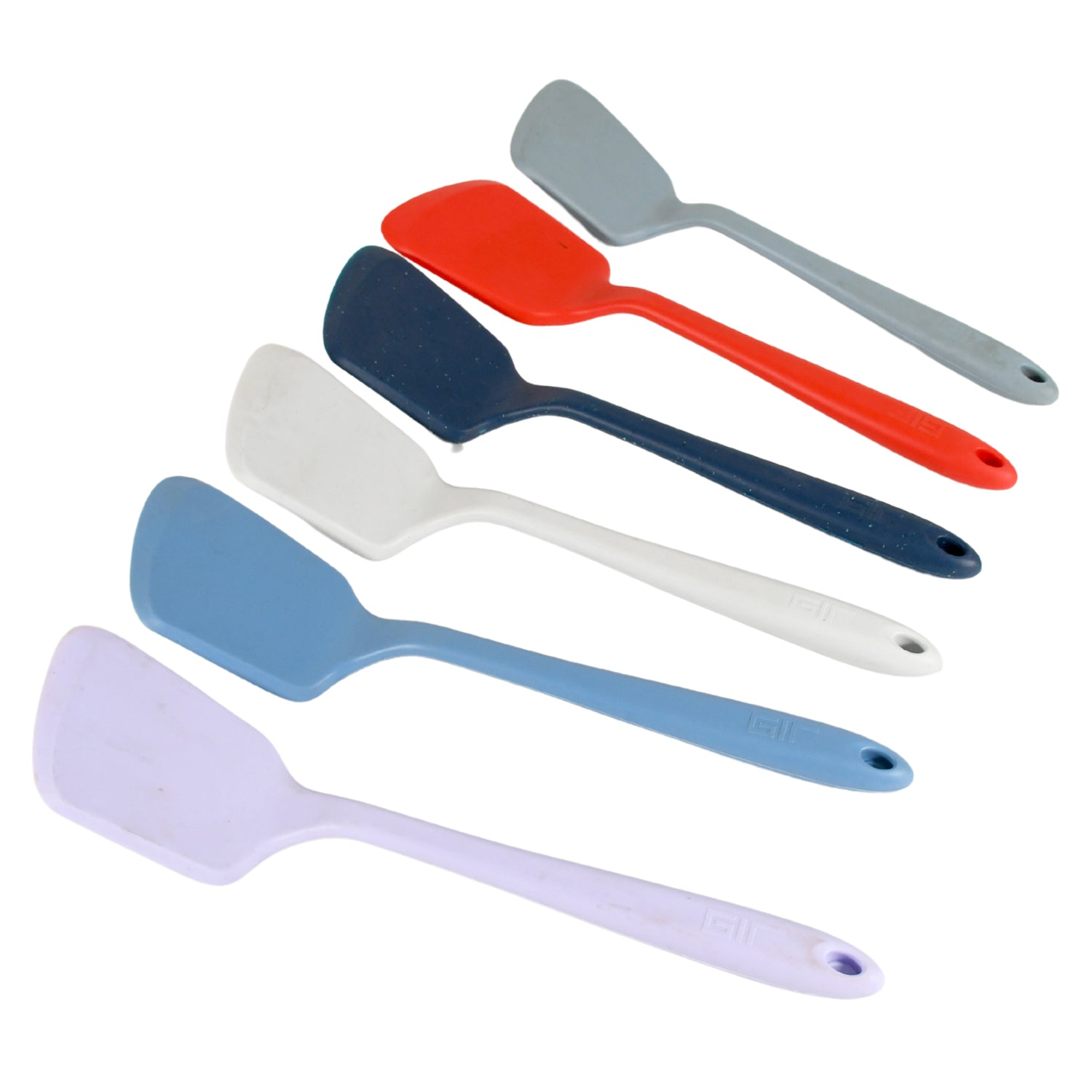 Multipurpose Silicone Spoon, Silicone Basting Spoon Non-Stick Kitchen Utensils H - 8205_silicone_cooking_spoon_6pc_no65