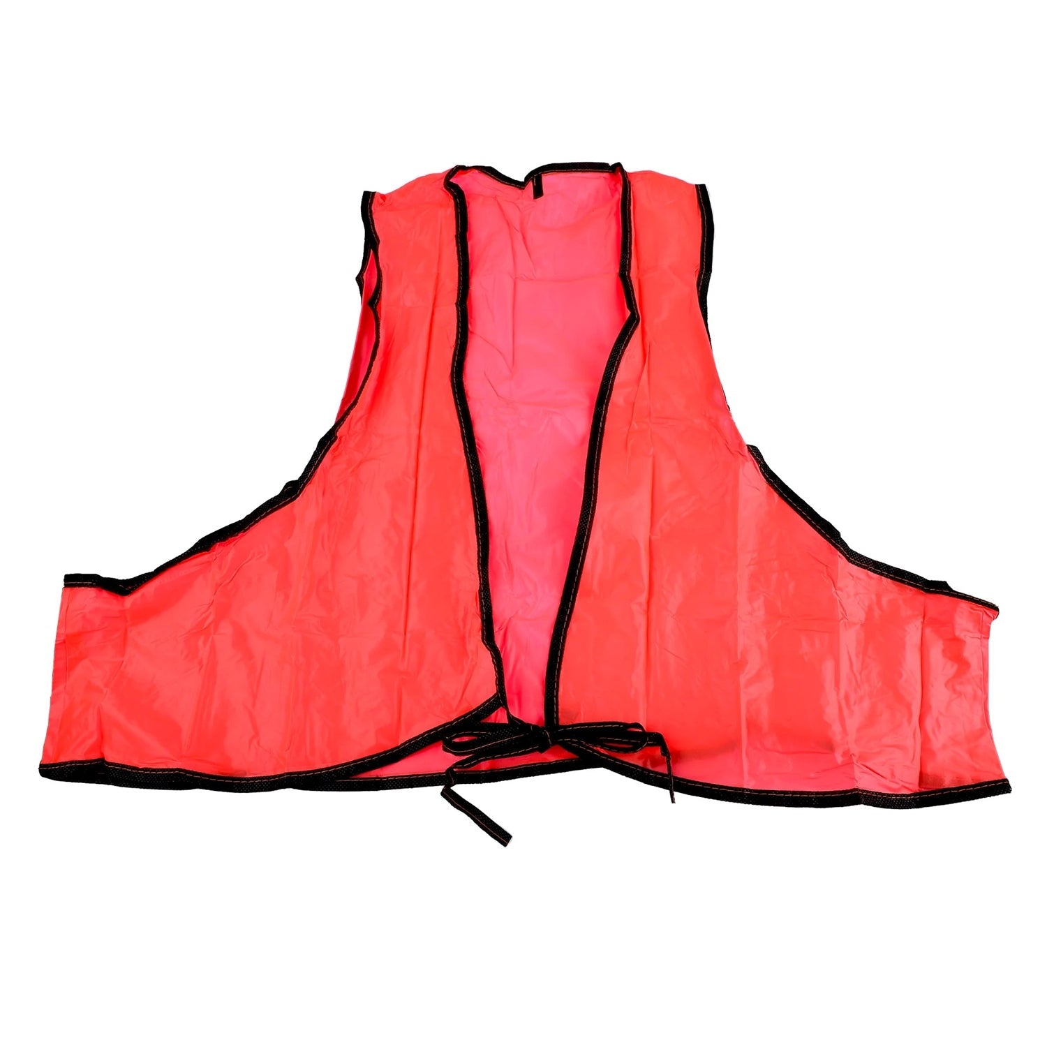 Economy Safety Vest, Soft Vinyl with Tie Closure for Identifying Staff and Volun - 7453_safety_vest_1pc