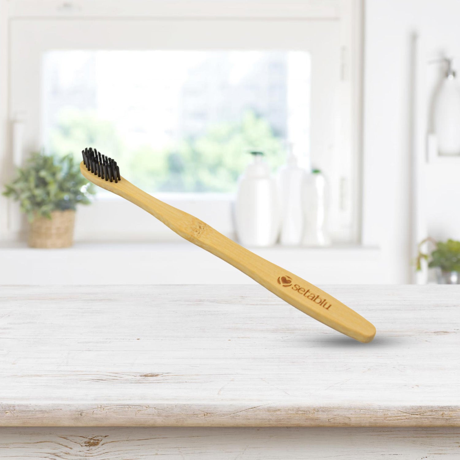 Bamboo Wooden Toothbrush Soft Toothbrush Wooden Child Bamboo Biodegradable Tooth - 13087_wooden_toothbrush_15pc_no25