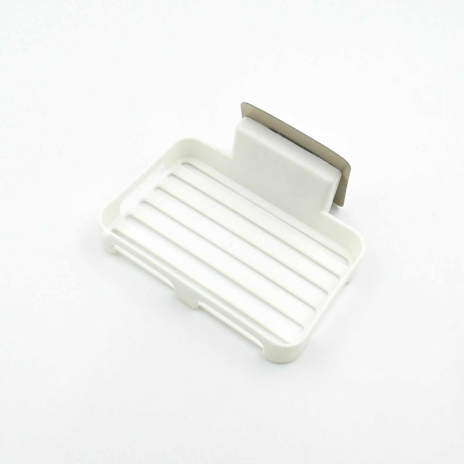 Soap Dish with Drain Soap Holder, Soap Saver Easy Cleaning, Soap Tray for Shower - 7353_wall_soap_dish_1pc