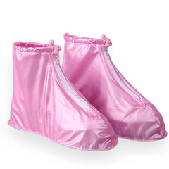 Plastic Shoes Cover Reusable Anti-Slip Boots Zippered Overshoes Covers Transpare - 17976_medium_rain_shoe_cover_1_pair