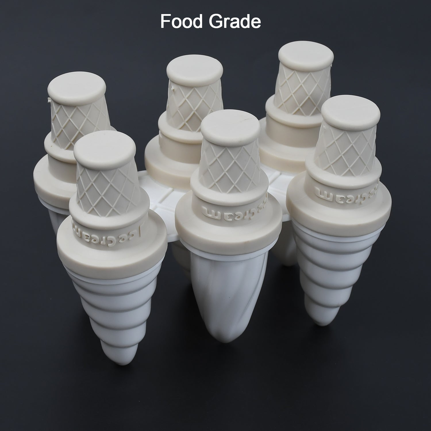 6 Pc ice candy maker Ice Cream Mold used for making ice-creams in all kinds of p - 6304_6pc_ice_cream_mold