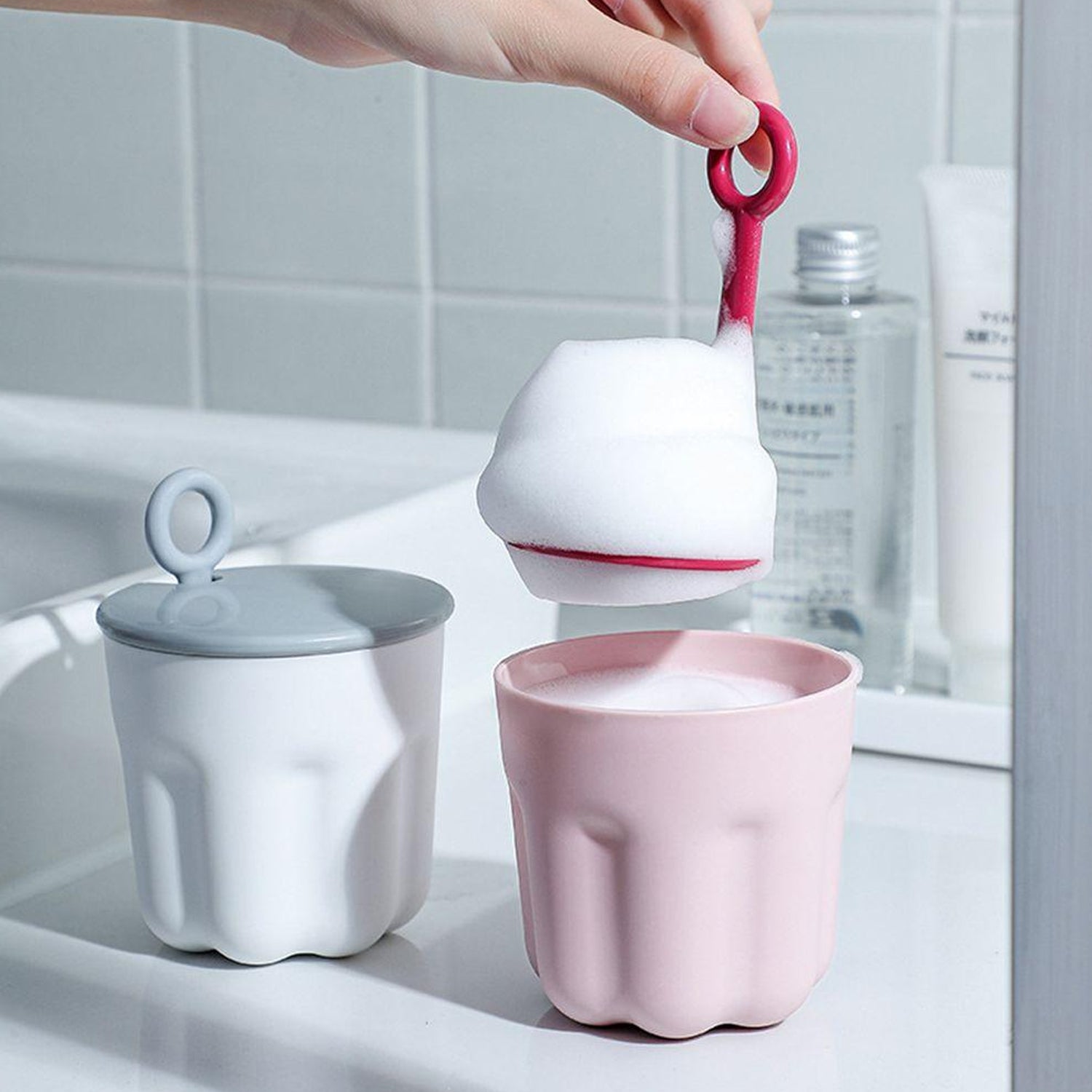 Winter Facial Cleanser Foaming Shaker Washing Artifact Bubble Foaming Foaming Wi - 1155_cnp_foaming_shaker_cup