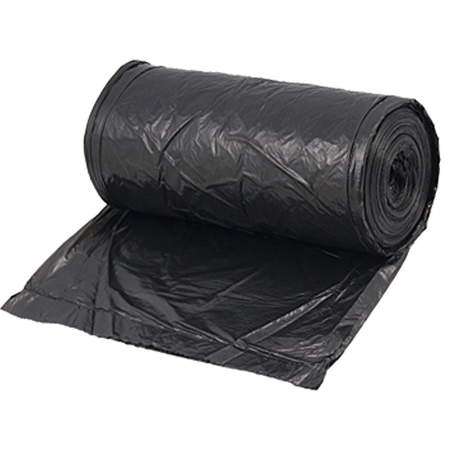 Black Garbage Bags / Dustbin Bags / Trash Bags 45x50cm (1Pc) - 15729_grabage_roll_45x50cm