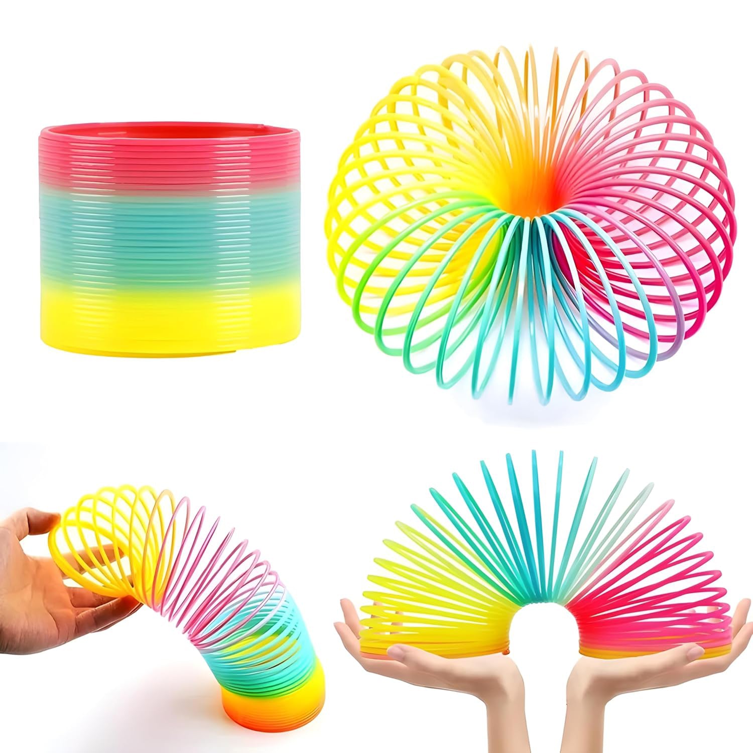 Rainbow Spring, Rainbow Spring Toys, Slinky, Slinky Spring Toy, Toy for Kids, fo - 17744_rainbow_magic_spring_toy