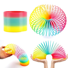 Rainbow Spring, Rainbow Spring Toys, Slinky, Slinky Spring Toy, Toy for Kids, fo - 17744_rainbow_magic_spring_toy