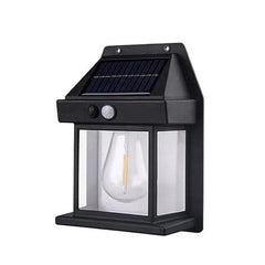 Solar Wall Lights / Lamp Outdoor, Wireless Dusk to Dawn Porch Lights Fixture, So - 12564_solar_wall_lamp_1pc