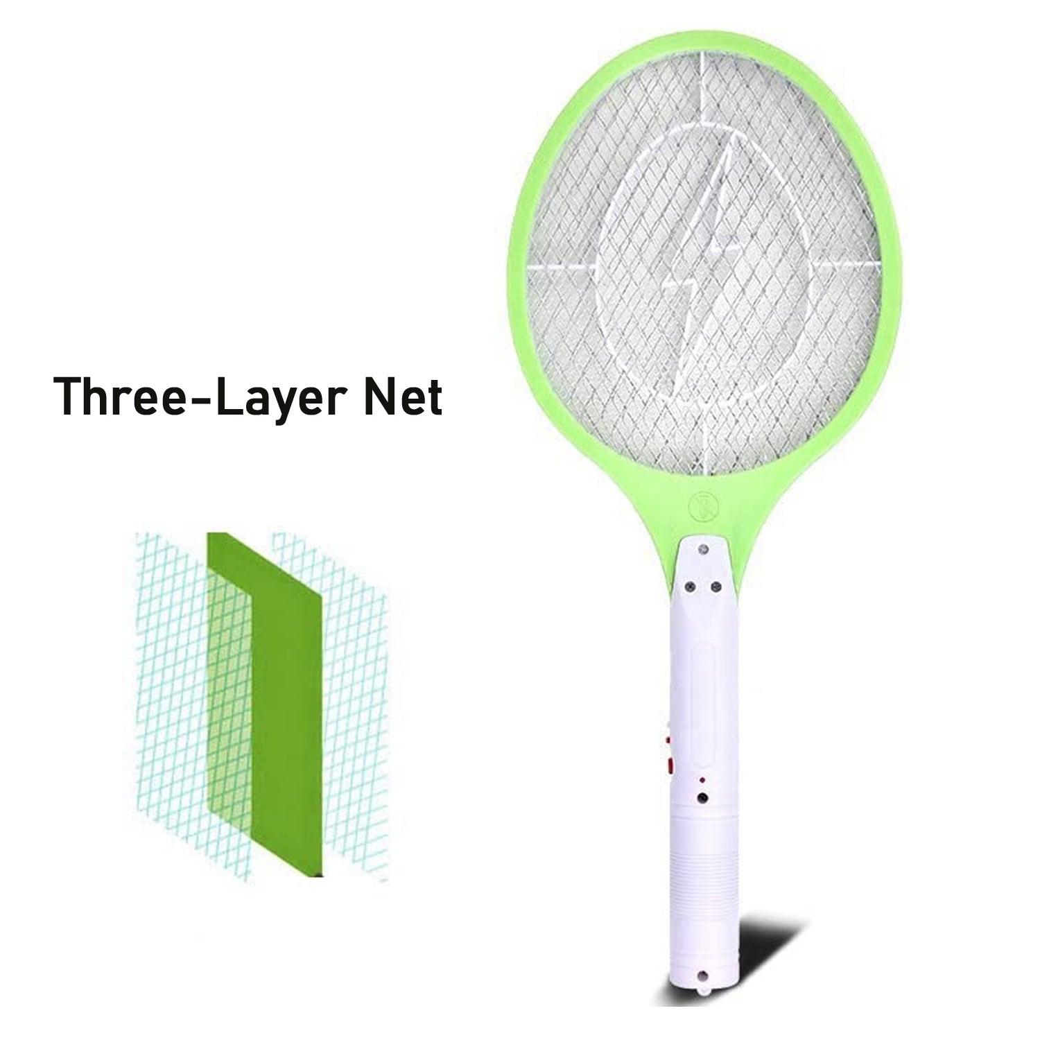 Mosquito Killer Racket Rechargeable Handheld Electric Fly Swatter Mosquito Kille - 1724_electric_mosquito_racket_no1