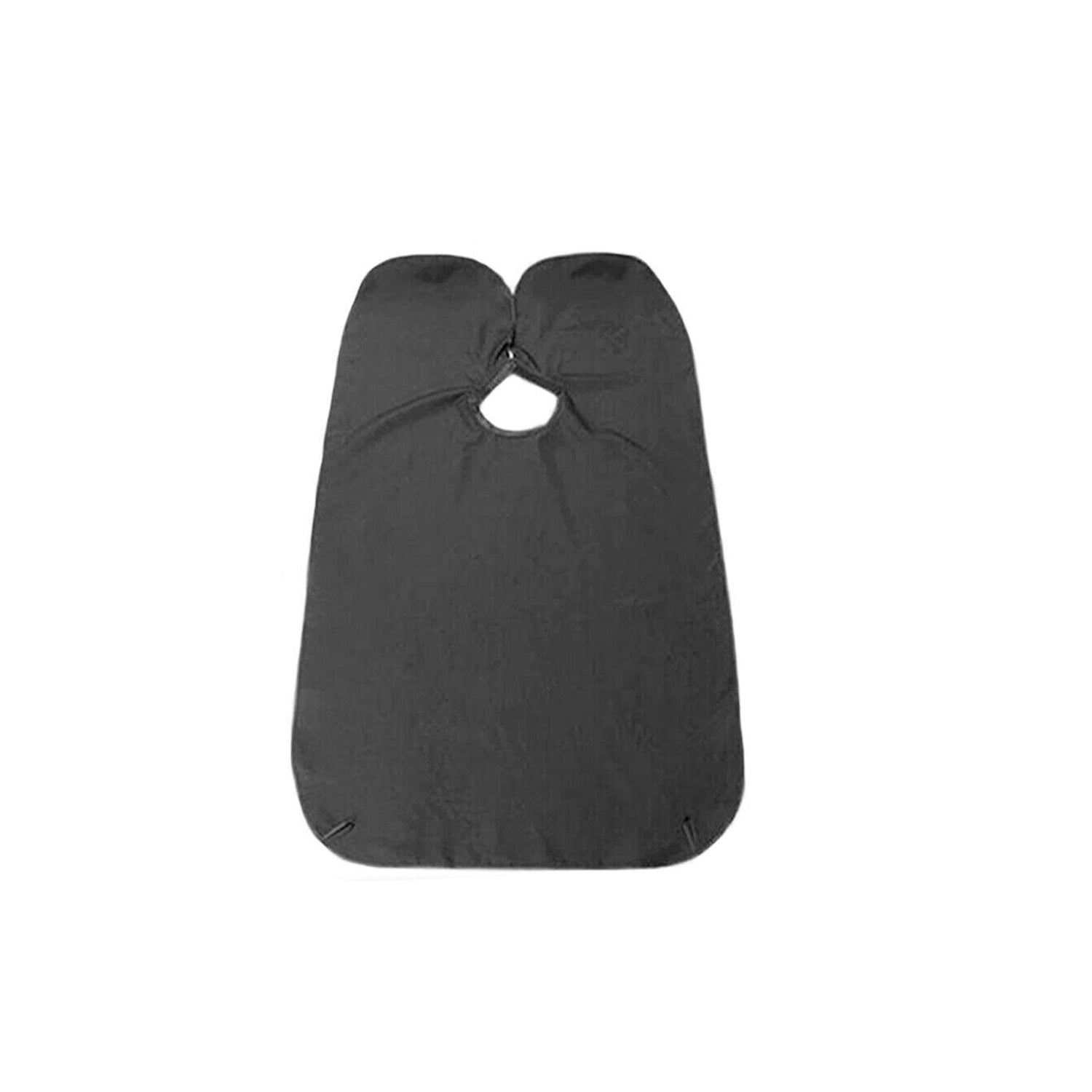 Black Beard Apron Hair Clippings Catcher Grooming Bib - 6027_blk_shaving_beard_apron