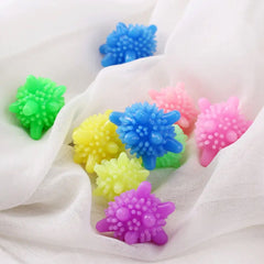 Soft Star Washing Machine, Laundry Dryer Balls Laundry Ball for Household Cleani - 8737_corona_mini_washing_ball_10pc