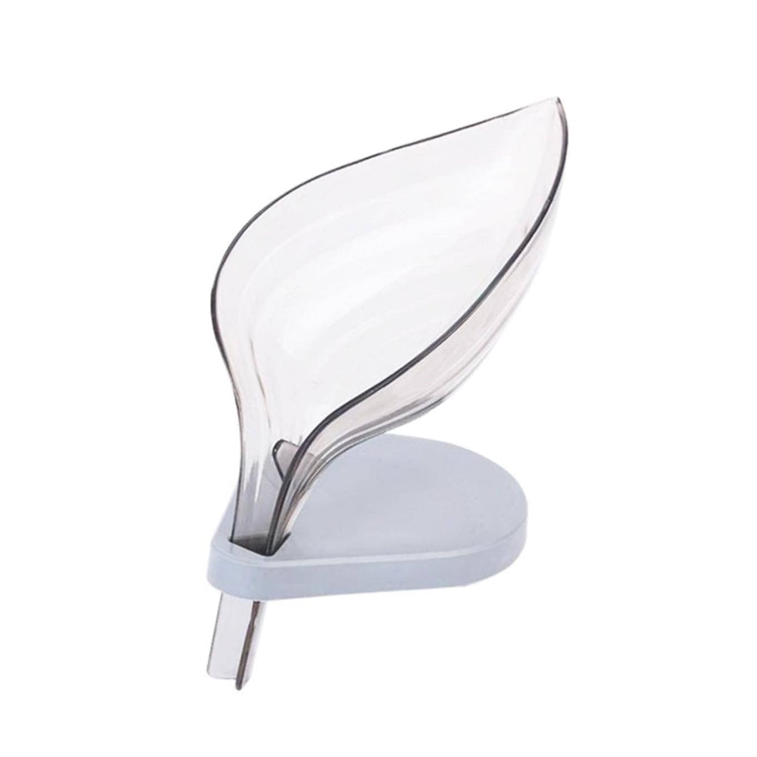 Plastic Leaf Shape Soap Box Self Draining Bathroom Soap Holder, Decorative Drain - 17988_mix_leaf_soap_box_1pc