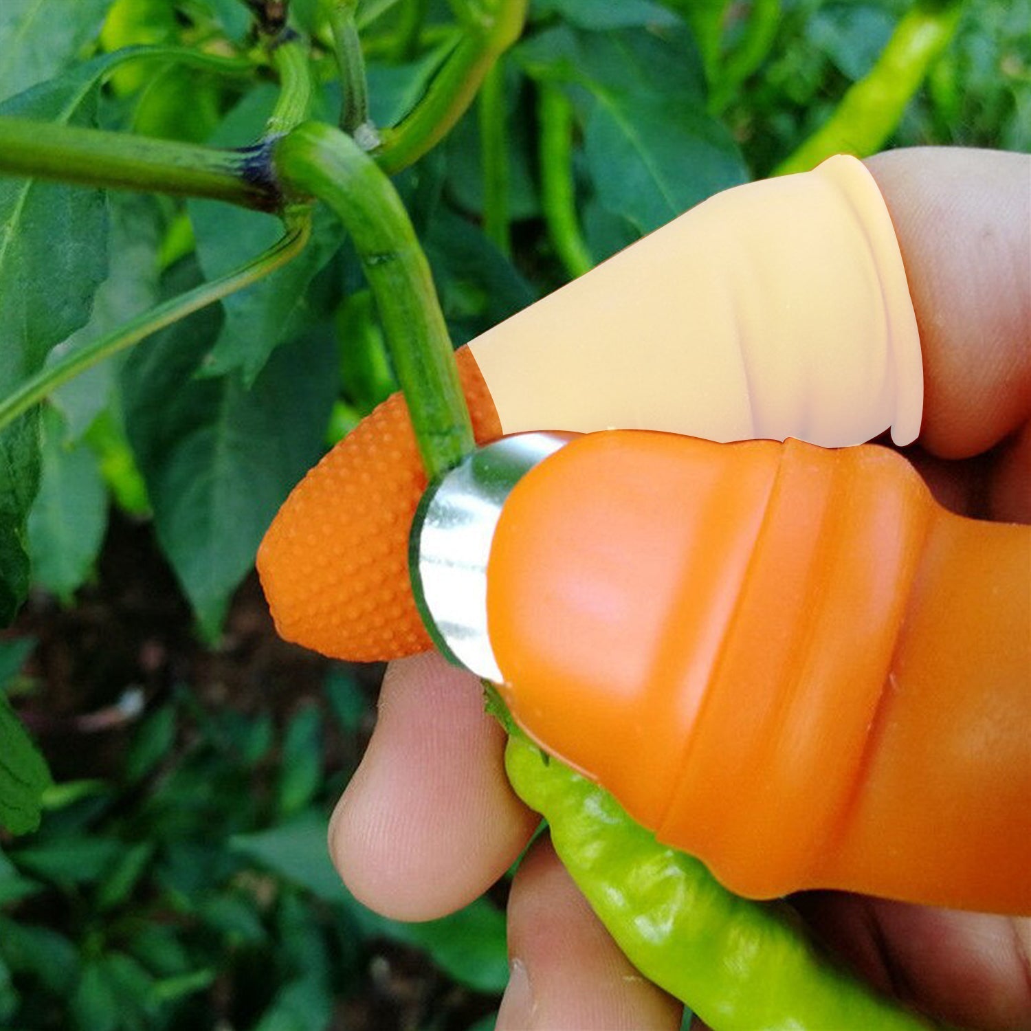 Set of thumb cutters for vegetables