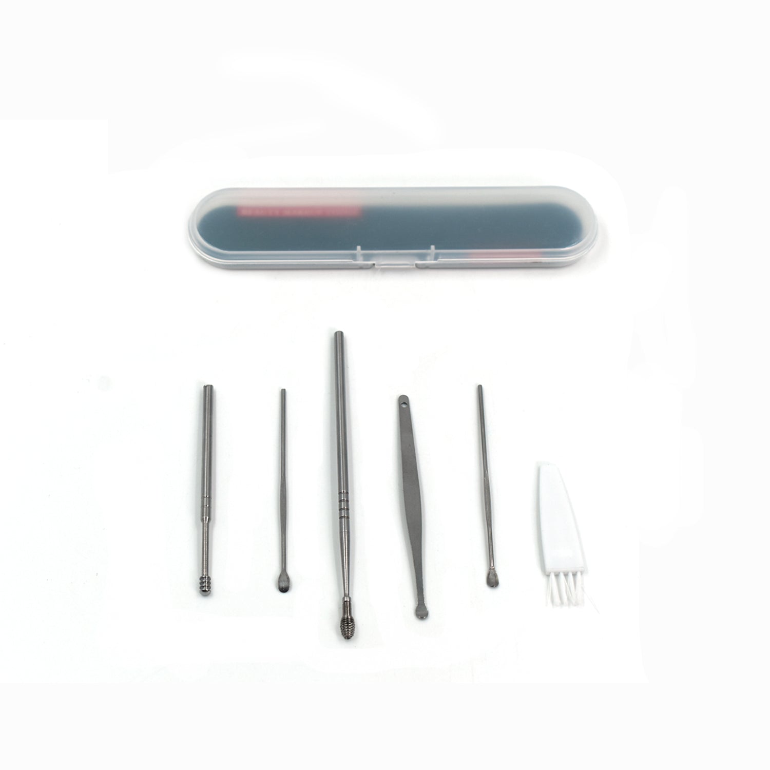 6Pcs Earwax Removal Kit | Ear Cleansing Tool Set | Ear Curette Ear Wax Remover T - 6314_6pc_ear_cleansing_tool