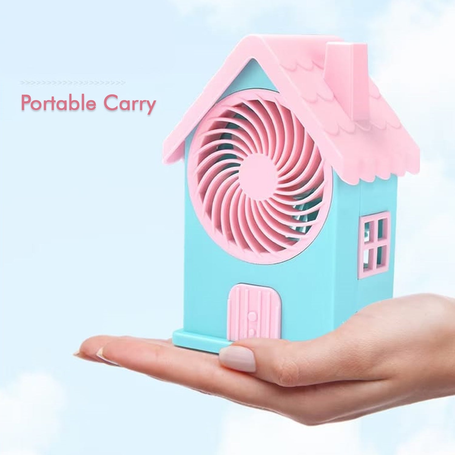 Mini House Fan House Design Rechargeable Portable Personal Desk Fan For Home , O - 4799_mini_house_fan