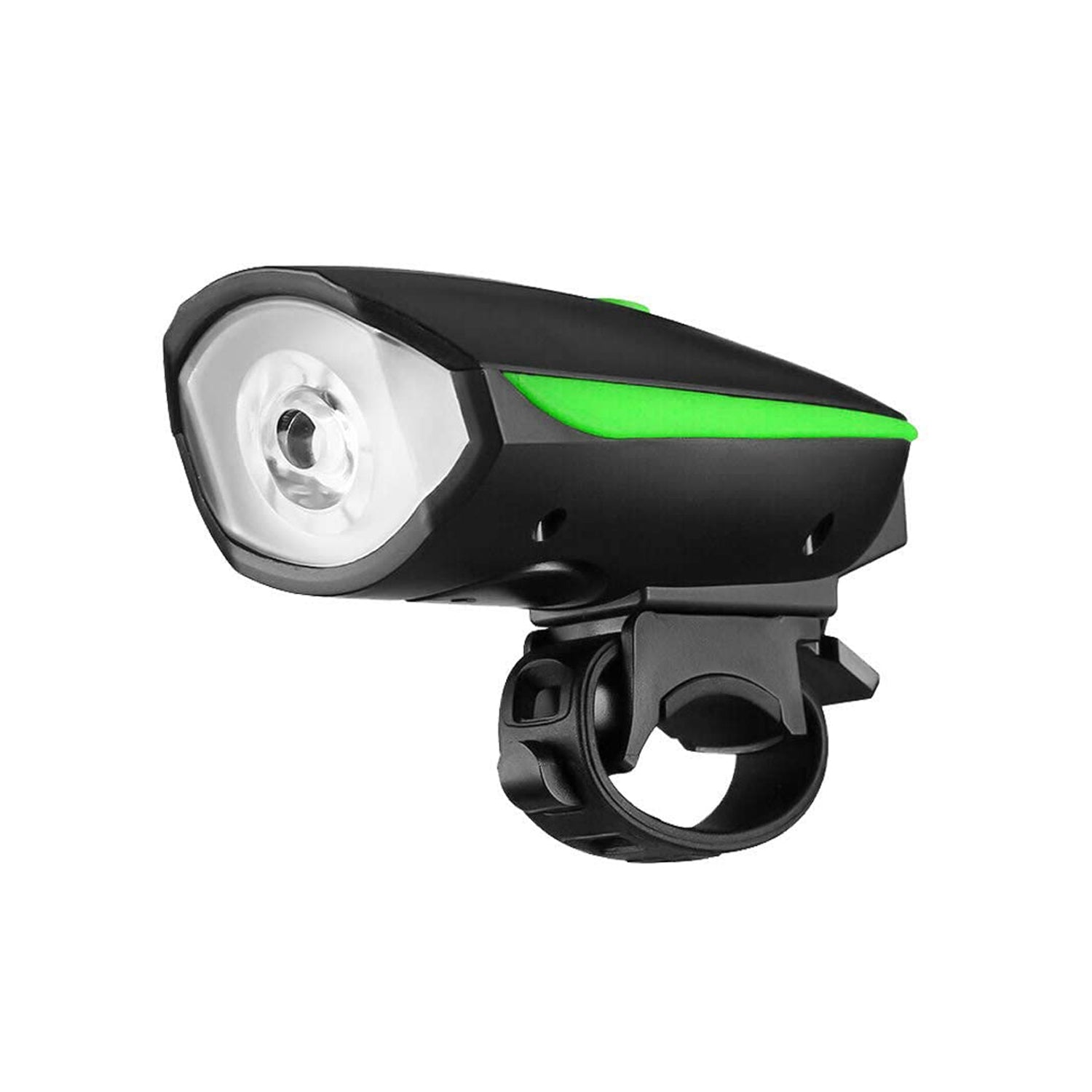 रिचार्जेबल साइकिल एलईडी ब्राइट लाइट (1 पीस) - 1562_speaker_bicycle_light