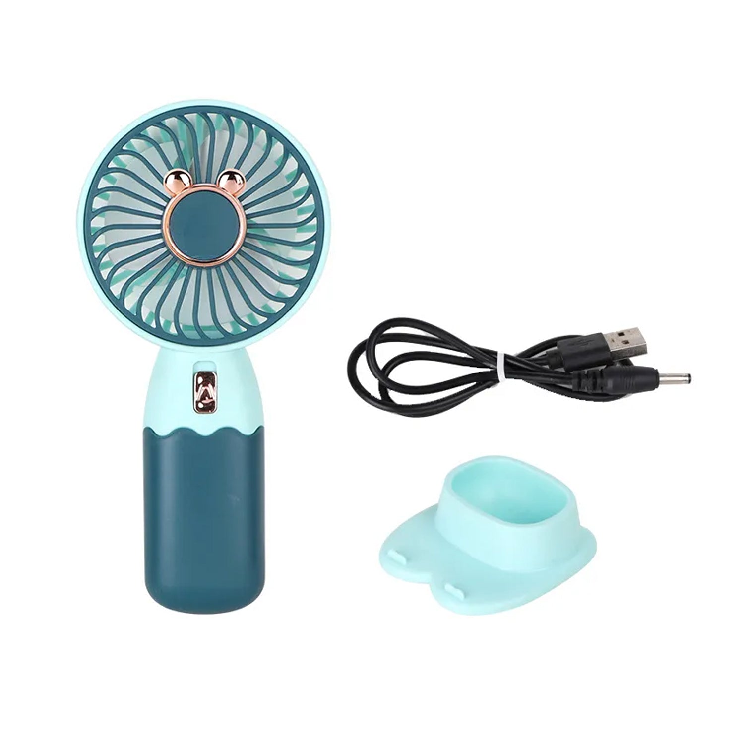 Mini fan with handle