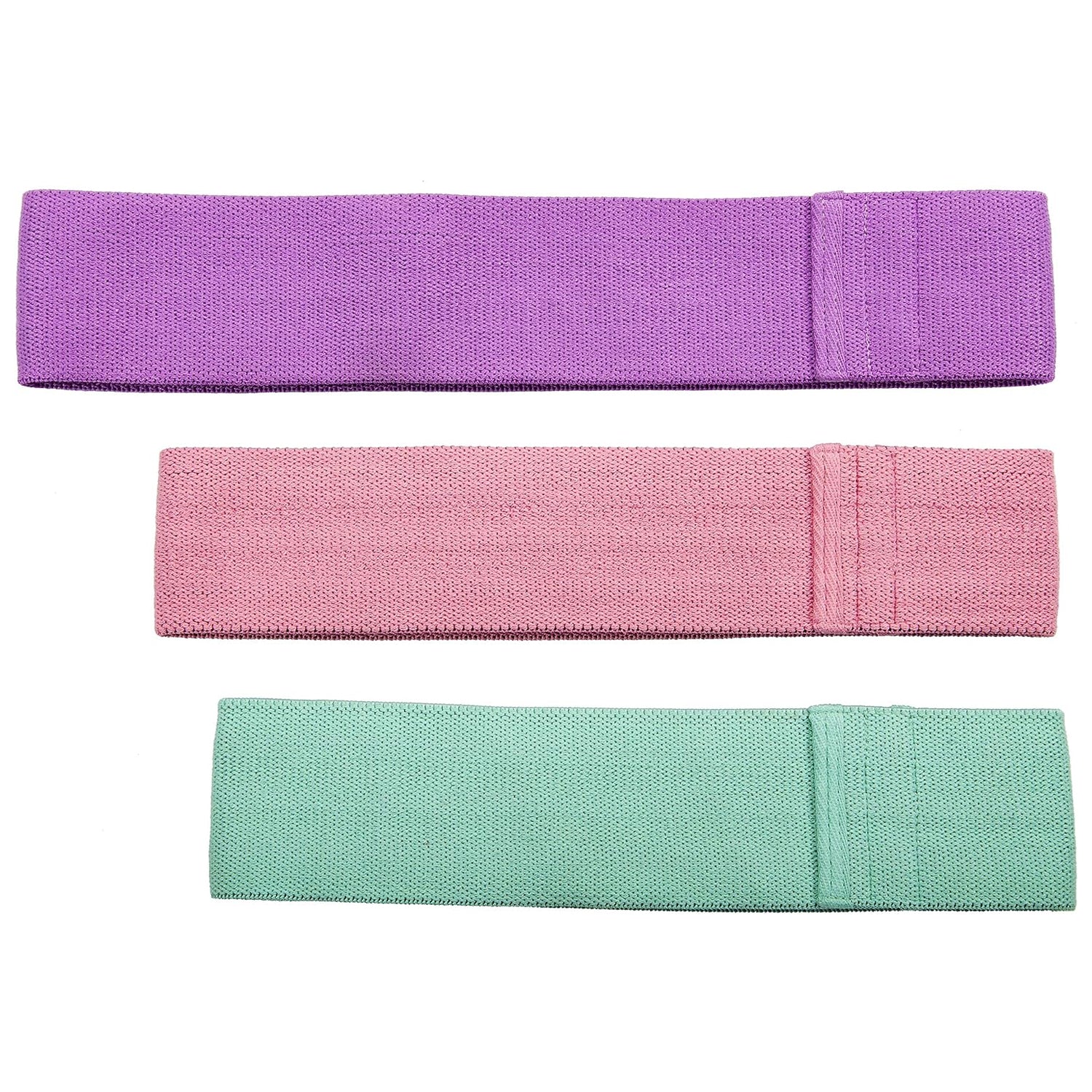 Hip Bands Booty Bands Wide Workout Bands, Resistance Exercise Bands for Legs and - 4307_exercise_bands_3pc_set