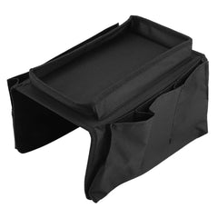 Sofa armrest storage bag for books and iPad