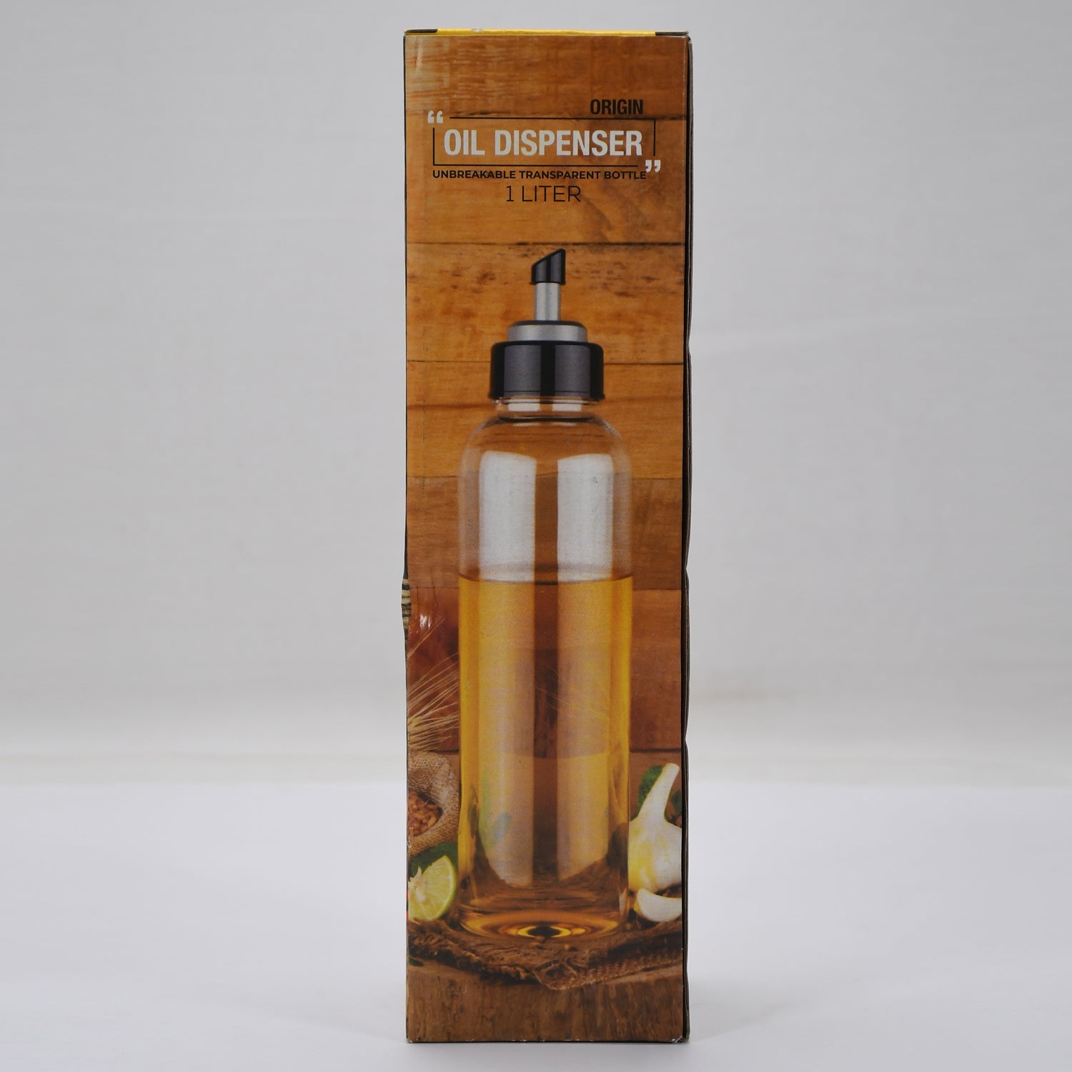 Oil Dispenser Transparent Plastic Oil Bottle