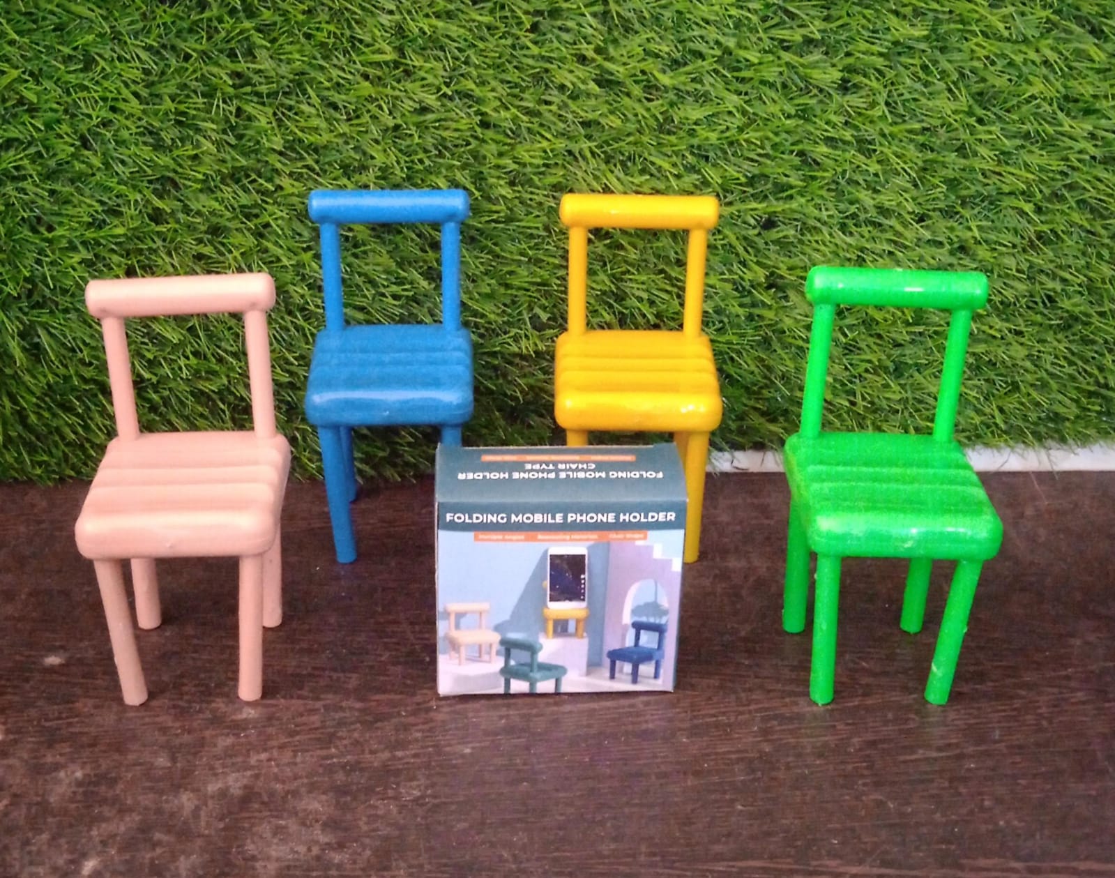 Mobile Phone Holder, Mini Chair Cell Phone Stand, Portable Smartphone Dock, Cell - 8886_chair_mobile_stand_1pc