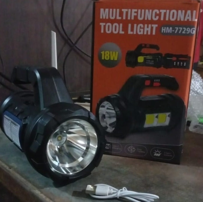 Multi Functional SOS Light With Tool Box, Torchlight (18 W) - 9546_18w_multi_light_with_tool_box