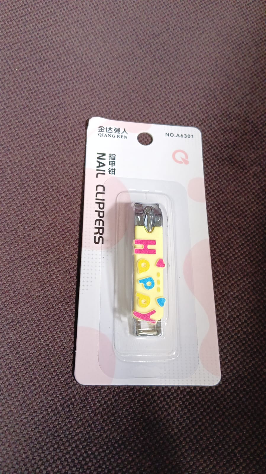 Cute Nail Clipper with Nail Catcher, Nail File - Stainless Steel (1 Pc) - 13664_cute_ss_nail_clipper_1pc_no1