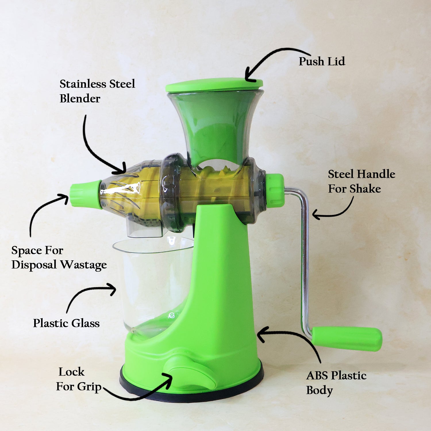 Superior eMart Manual Fruit and Vegetable Juicer