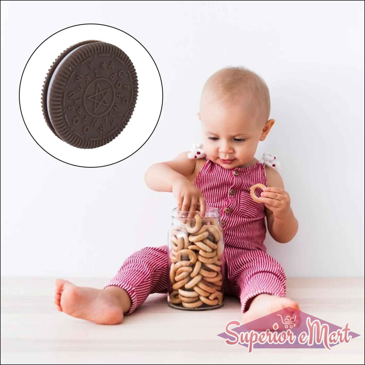 1 Mix Design Baby Teether - Superior eMart