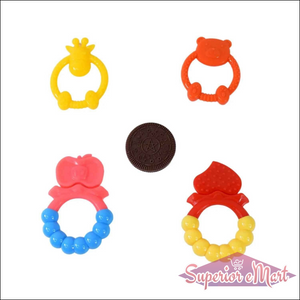 1 Mix Design Baby Teether - Superior eMart