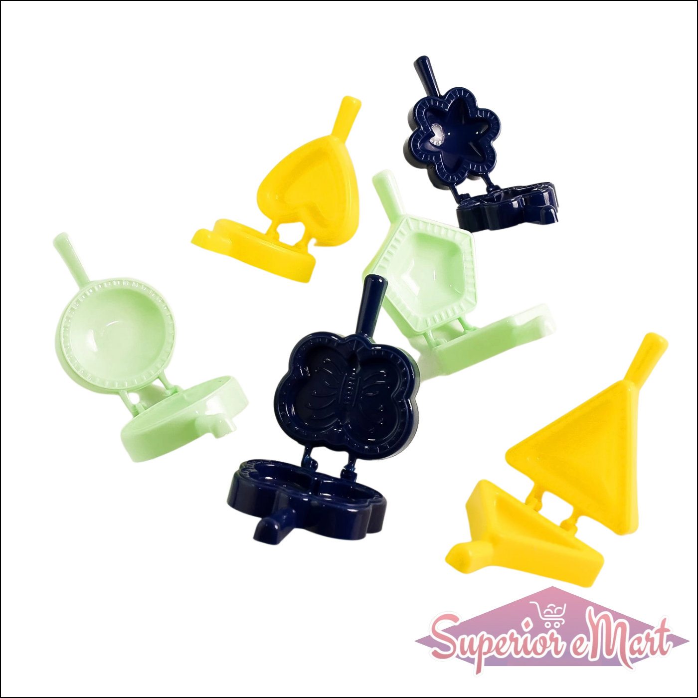 1 Pc Assorted Shape Snack Mould (Mix Design  1 Pc) - Superior eMart